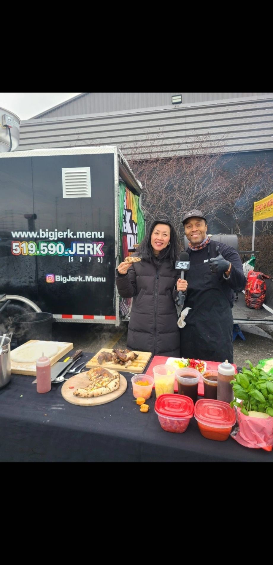 Big Jerk food truck at an outdoor event